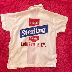 Vintage Sterling Beer Bowling Shirt Women’s Louisville